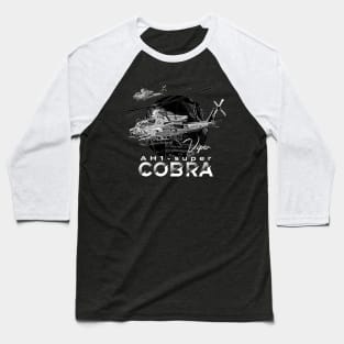 AH-1 Cobra helicopter Baseball T-Shirt